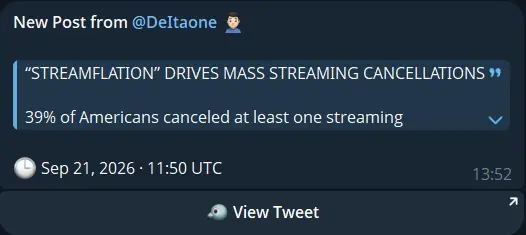 X Twitter feed bot subscription controls in CoinTrendzBot